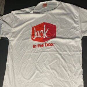large Jack in the Box uniform shirt